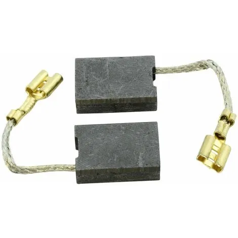 Balais De Charbon Pour Skil Coupeuse/Scie HD 9661-80 - 6,3x16x22mm 2 Balais De Charbon Pour Skil Coupeuse/Scie HD 9661-80 - 6,3x16x22mm – Image 2