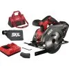 Scie Circulaire Sans Fil 3520 DB Skil - 18 V - Rouge