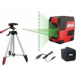Niveau Laser En Croix + Trepied - SKIL