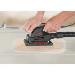 Skil Ponceuse Orbitale 7338 AA, Ponceuse 160 W, Avec 3 Feuilles Abrasives -Outils de Maison 40191540 3