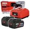 SKIL Batteries (Li-Ion « 20V Max » (18 V) Keep Cool™ De 4,0 Ah) Et Chargeur