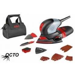 Skil Ponceuse Main 7207 AK Ponceuse 100W Avec Sac Poussire Papier Abrasif