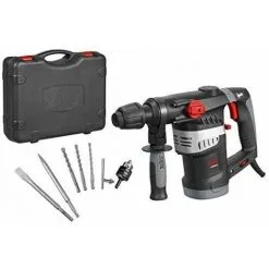 Skil Marteau Perforateur 1766 AN, Marteau Burineur, Perceuse ç Percussion 3 Forets, 2 Burins, 1500 W