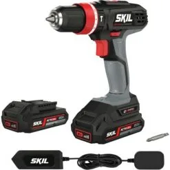 SKIL Perceuse Percussion Sans Fil 2844AC Perceuse + 2 Batteries + Chargeur F0152844AC