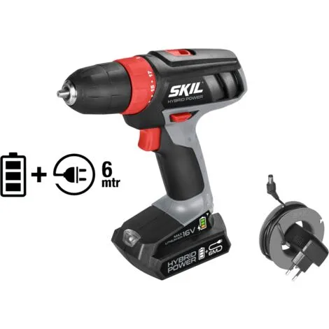 SKIL Perceuse/visseuse Sans Fil 2461AA Perceuse/visseuse Avec C‰ble De Charge De 6 M F0152461AA 2 SKIL Perceuse/visseuse Sans Fil 2461AA Perceuse/visseuse Avec C‰ble De Charge De 6 M F0152461AA – Image 2