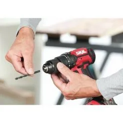 Perceuse-visseuse à Batterie SKIL DD1E 3010HB 20v Avec 2 Batteries 2,5Ah -Outils de Maison 60521153 3