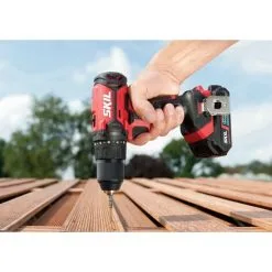 Perceuse-visseuse à Batterie SKIL DD1E 3010HB 20v Avec 2 Batteries 2,5Ah -Outils de Maison 60521153 5