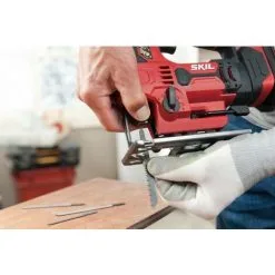 SKIL SW1E 3420AA Scie Sauteuse à Batterie 20v Avec Batterie 2.5Ah -Outils de Maison 60546597 3