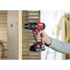Perceuse à Percussion SKIL CD1E 3020HB Sur Batterie 20v Avec 2 Batteries 2,5Ah -Outils de Maison 60547435 3