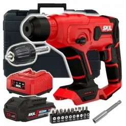Marteau Perforateur Sans Fil Skil 20V 3810 GB SDS-plus 1.0J (coffret 1x2.0Ah)