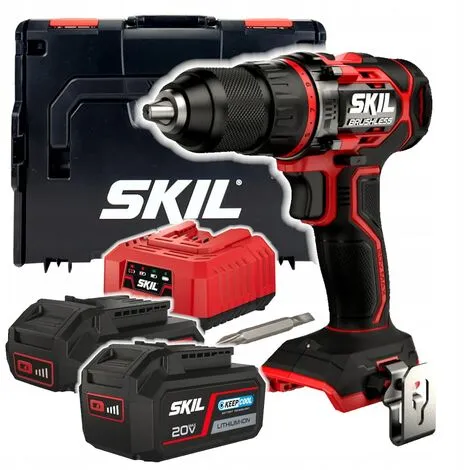 Perceuse Sans Fil Skil 20V 3060 HL (1x2.0Ah 1x4.0Ah L-BOXX) 1 Perceuse Sans Fil Skil 20V 3060 HL (1x2.0Ah 1x4.0Ah L-BOXX)